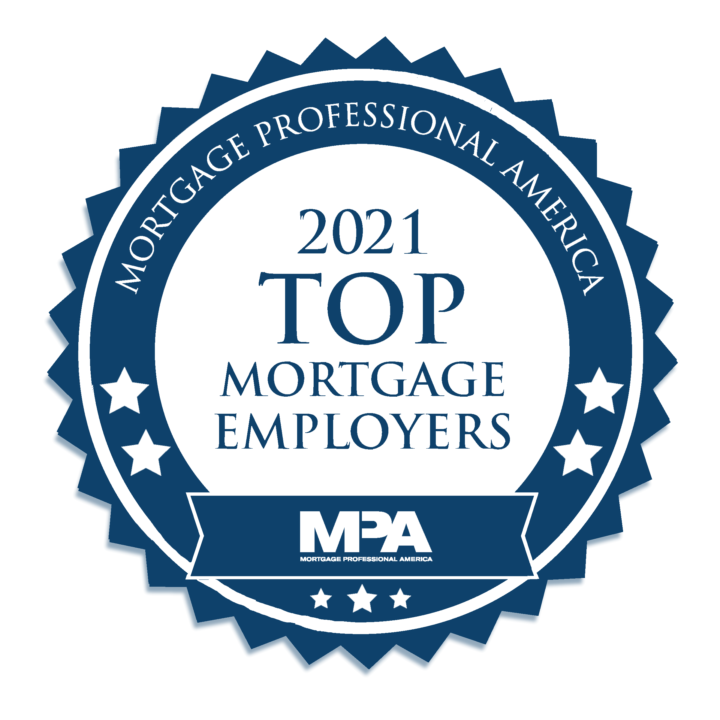 MPA 2021 Top Mortgage Employer Award icon